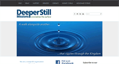 Desktop Screenshot of deeperstillmissions.com